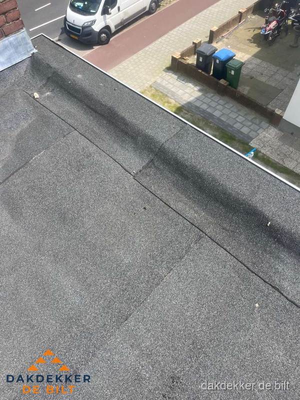 Kosten dakisolatie: plat dak met bitumen dakbedekking in De Bilt
