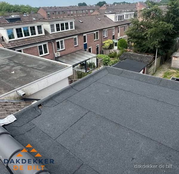 Dakinspectie plat dak aanbouw in De Bilt